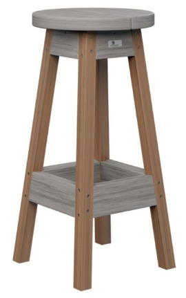 Berlin Gardens Bar Stool (Natural Finish)